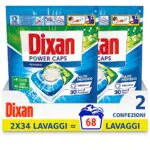 Dixan Power Caps Classico, Detersivo Lavatrice in Capsule
