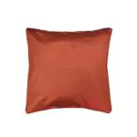 Douceur d'Intérieur, Fodera per cuscino (40 x 40 cm) Shana Terracotta, Shantung
