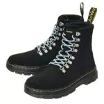 Dr. Martens Combs, Anfibi Unisex-Adulto, Black E.H. Suede
