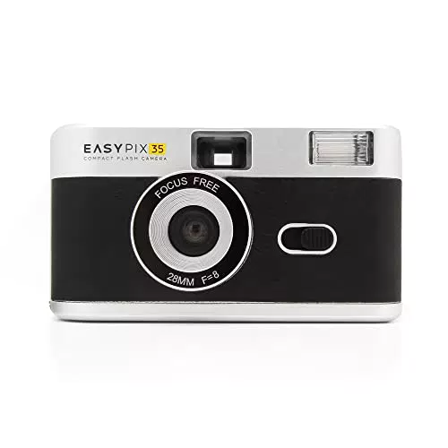 Easypix 35 Macchina Fotografica Piccola 1 Pezzo con Flash Integrato