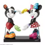 Enesco 4055228 Mickey E Minnie Figurina in Ceramica