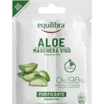 Equilibra Aloe Maschera Viso Purificante, 2 monodose
