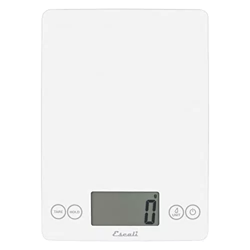 Escali 157FW Bilancia Cucina Digitale, Bianco Ghiaccio