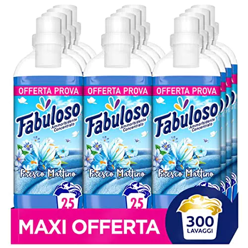 Fabuloso Ammorbidente Lavatrice Concentrato Fresco Mattino 300 lavaggi