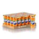 Fanta Original Gusto di Arancia 24 Lattine da 330 ml