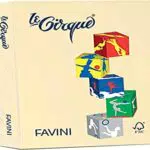 Favini A712504 Carta Colorata Le Cirque, 500 Pezzi