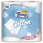Foxy Cotton carta igienica  7 Confezioni Da 4 Pezzi