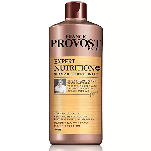 Franck Provost Shampoo Professionale Expert Nutrition + Shampoo con Olio di Cocco
