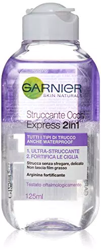 Garnier Struccante Occhi Express 2in1 per Tutti i Tipi di Trucco Anche Waterproof