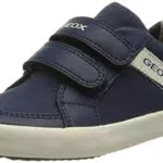 Geox B Gisli Boy B, Sneakers Bambini e ragazzi, Blu/Bianco