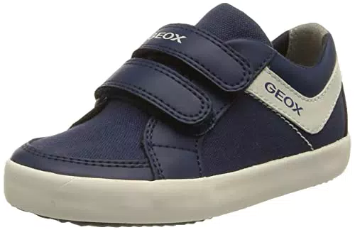 Geox B Gisli Boy B, Sneakers Bambini e ragazzi, Blu/Bianco