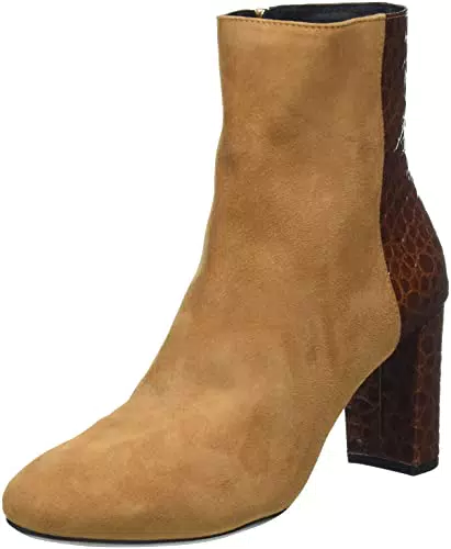 Geox D Pheby Stivaletti da Donna, Marrone