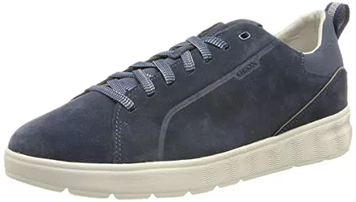 Geox U Spherica Ec4 B, Sneakers Uomo, Blu, 39