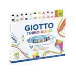 GIOTTO TURBO GIANT Astuccio da 12 pennarelli