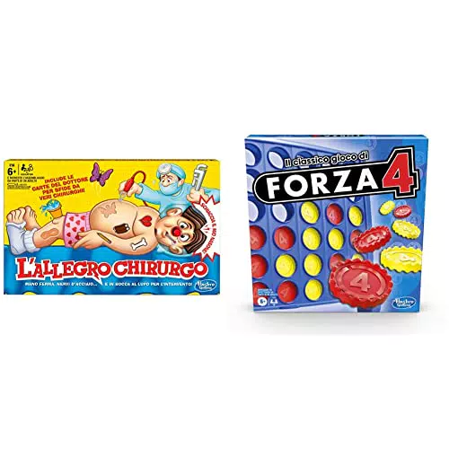 Hasbro Gaming L'Allegro Chirurgo, Gioco in Scatola, Multicolore