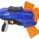 Hasbro Nerf Elite Rukkus ICS-8 Blaster con Dardi e Caricatore a Scorrimento Verticale