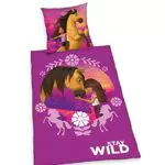 Herding Spirit Set di Biancheria da Letto, Cotton, Viola