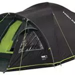 High Peak Talos 3, Tenda igloo, Grigio Scuro/Verde, 330 x 190 x 130/110 cm