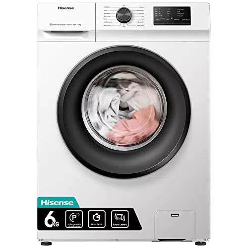 Hisense WFVC6010E - Lavatrice a Carica Frontale 6 Kg