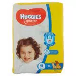 Huggies Unistar Pannolini, Taglia 6, Confezione da 14 Pezzi
