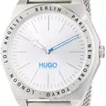 HUGO Orologio Analogico Quarzo Unisex-Adulto con Cinturino in Acciaio Inox 1530107