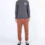 Hurley OAO Jogger da uomo, ruggine, S