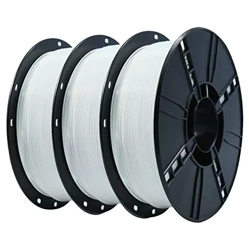 iBOSS Filamento PLA+, 1, 75 mm, bianco, PLA Plus, filamento per stampa 3D