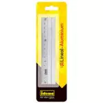 Idena 602121 - Righello in alluminio, 15 cm, argento