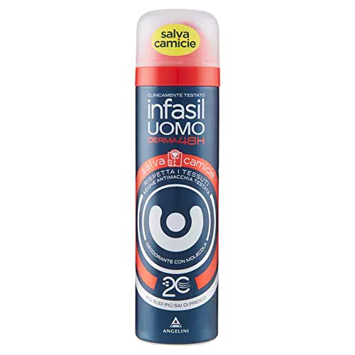 Infasil Deodorante Spray Uomo Derma 48h con Molecola 2C
