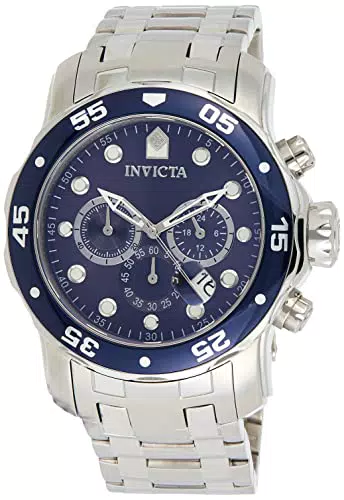 Invicta Pro Diver - Scuba 0070 Blu Orologio Uomo Quarzo - 48 mm