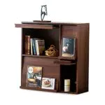 Iris Ohyama Storage unit with 4 folding doors, Wooden Cabinet