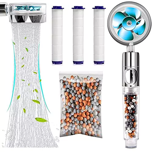 Jadyon Idrico Doccia, Soffione Doccia, Ionic Doccetta Filtro Alta Pressione Risparmio Acqua Vitamin C