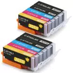 JOTO Cartucce d'inchiostro Alta Capacità Compatibile per Canon Pixma MG5750 MG5751 MG5752 MG5753 TS5050 TS5051 TS5053 TS5055