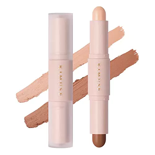 KIMUSE Contouring Viso, Stick Contorno 2 in 1, Creamy Contouring & Highlight Stick