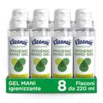 Kleenex Proactive Gel Mani Igienizzante, 8 Confezioni da 220 Ml