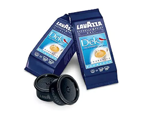 Lavazza, Espresso Point Dek, 50 Capsule Caffè, per un Espresso Decaffeinato e Aromatico con Note Cioccolatate