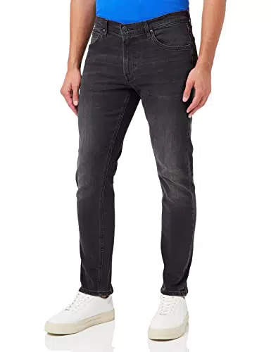 Lee Daren L707 Zip Fly Jeans Dritto, Asphalt Rocker