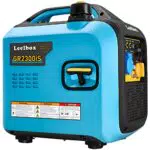 Leelbox Generatore di Inverter Portatile da 12000WH/2300W 4 Tempi Generatore di Emergenza a Benzina Silenzioso