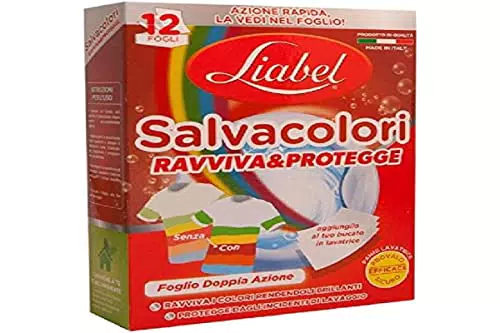 Liabel Salvacolori Ravviva E Protegge 12 Fogli Contenuto 40 Pezzi