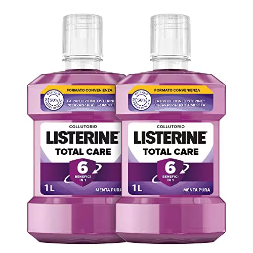 Listerine Total Care, Colluttorio Cura Completa Contro Placca