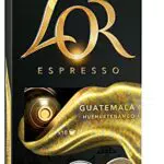 L'OR - Capsule Caffè Espresso Guatemala - 100 Capsule in Alluminio - Intensità 10 - Compatibili con Macchine Nespresso