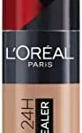 L'Oréal Paris Correttore Liquido Infaillible 24h More Than Concealer, Tonalità: 328.5 Crème Brulée