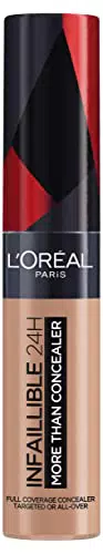 L'Oréal Paris Correttore Liquido Infaillible 24h More Than Concealer, Tonalità: 328.5 Crème Brulée