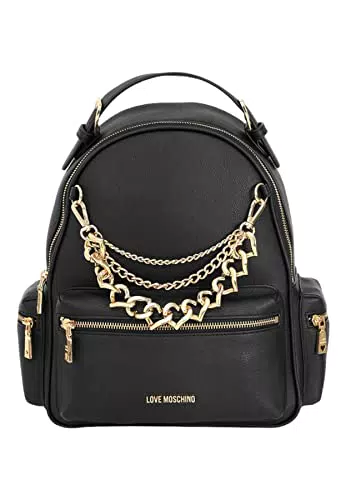 Love Moschino, Zaino Donna, nero