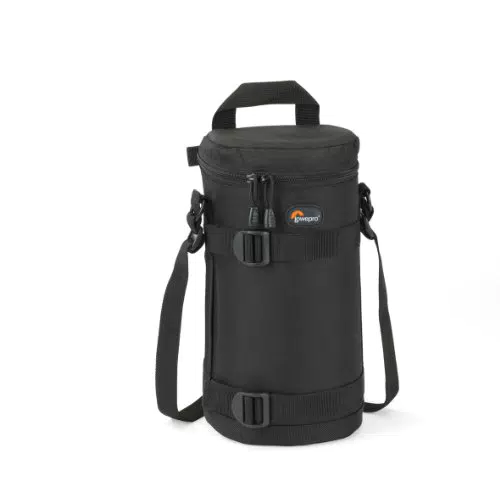 Lowepro Borsa per Fotocamera Lens Case, 11 x 26 cm, Nero