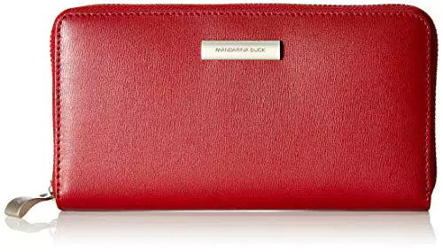 Mandarina Duck Portafoglio Rosso Hera