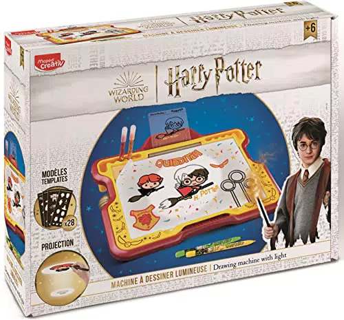 Maped- Macchina da Disegno Lumiboard Harry Potter, Multicolore
