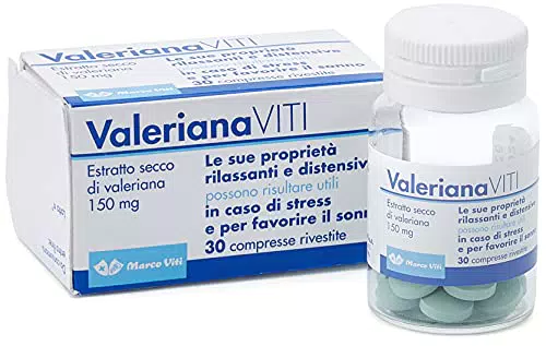 Marco Viti Vvso013 Valeriana Viti, 30 Compresse da 150mg