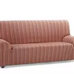 Martina Home Custodia di Divano Elasticizzato Modello Mejico 1 Posto Bordeaux