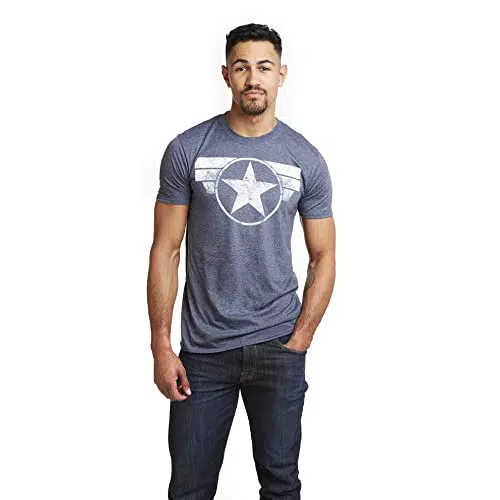 Marvel Capitan America con Logo T-Shirt